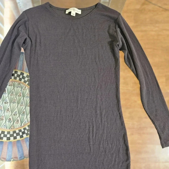 Mimu Maxi Modest Ribbed Bodycon Dress - Picture 6 of 6